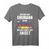 Lustiges Hessensprüche T-Shirt für Ehemänner | Hessen Landesfarben & Wappen | Originelles Geschenk für Hessinnen und Hessen-Fans