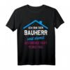 Herren Bauherren Hausbau Ehemann Partner Geschenk 2021 T-Shirt – Humorvolles Design für Bauherren und Baustellenliebhaber