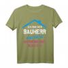 Herren Bauherren Hausbau Ehemann Partner Geschenk 2021 T-Shirt – Humorvolles Design für Bauherren und Baustellenliebhaber