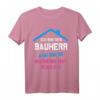 Herren Bauherren Hausbau Ehemann Partner Geschenk 2021 T-Shirt – Humorvolles Design für Bauherren und Baustellenliebhaber