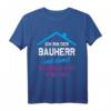 Herren Bauherren Hausbau Ehemann Partner Geschenk 2021 T-Shirt – Humorvolles Design für Bauherren und Baustellenliebhaber