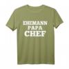 Witziges Ehemann Papa Chef T-Shirt – Sarkastisches Geschenk für Ehemänner, Väter und Freunde zu Geburtstag, Vatertag & Weihnachten