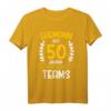 Herren Goldene Hochzeit T-Shirt - Lustiges Geschenk für den 50. Hochzeitstag, Ehegatte oder Partner, Perfekt für Jubiläum & Feier