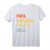 Herren Papa Ehemann Friseur Held - Der Herr Der Schere T-Shirt für stolze Väter und Friseure, perfekt als Geschenk