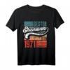 Herren Geschenk zur Goldenen Hochzeit 2021 – Bester Ehemann seit 1971 T-Shirt, lustiges Partnerlook & Jubiläumsgeschenk