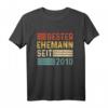 Herren Bester Ehemann seit 2010 Rosenhochzeit - Lustiges Hochzeitstag T-Shirt für Männer zum 10. Jahrestag