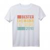 Herren Bester Ehemann seit 2010 Rosenhochzeit - Lustiges Hochzeitstag T-Shirt für Männer zum 10. Jahrestag