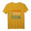 Herren HapDeer T-Shirt – Lustiges Hero Dad Shirt für Väter, Ehemänner und Papas zum Geburtstag, Vatertag und als Geschenk