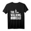 Der walking Dad Hund Hundebesitzer Hundehalter Hundepap T-Shirt – Perfektes Geschenk für Papa, Bonuspapa & Hundeliebhaber zu Weihnachten, Vatertag & Geburtstagen