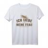 Angler Und Ehemann Spruch T-Shirt - Ich liebe es angeln zu gehen, perfektes Geschenk für Fischer, Papa, Bruder, Opa & Kumpel