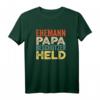 Ehemann Papa Beschützer Held T-Shirt – Persönliches Vatertagsgeschenk für den besten Papa & Ehemann