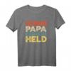 Ehemann Papa Beschützer Held T-Shirt – Persönliches Vatertagsgeschenk für den besten Papa & Ehemann
