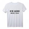 Ich Liebe meine Frau Angeln Geschenk – Lustiges Angler T-Shirt für Ehemänner, Väter & Fischer als Geschenkidee zu Geburtstag, Weihnachten & Vatertag