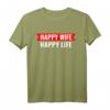 Happy Wife Happy Life T-Shirt für Ehemänner – Lustiges Spruch-Shirt als Geschenk für gute Ehemänner, humorvolles T-Shirt für Männer