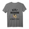 Herren Ehemann 2019 Geschenk zum 1. Hochzeitstag T-Shirt – Romantisches Liebesgeschenk für den Ehemann