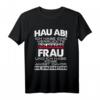 Vorsicht polnische Frau - Lustiges Polen Ehemann Polin T-Shirt für Hochzeit, Jahrestag, Weihnachten & Geburtstag