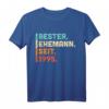 Herren Geschenk zur Silberhochzeit 2020 – Bester Ehemann seit 1995 T-Shirt & Partnerlook Outfit für Jahrestag & Hochzeitstag