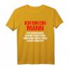 Ich bin ein Mann ich kann Dinge schon vergessen Lustiges Fun T-Shirt – Perfektes Geschenk für Männer zum Vatertag, Geburtstag & Weihnachten