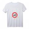 HapDeer Oldtimer T-Shirt – Schonend Behandeln! Humorvolles Geschenk für Männer, Väter, Ehemänner & Onkel zum runden Vierzigsten