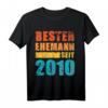 Herren Geschenk zur Rosenhochzeit 2020 – Bester Ehemann seit 2010 T-Shirt, lustiges Partnerlook Outfit & Jahrestagsgeschenk für Ehemann