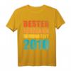 Herren Geschenk zur Rosenhochzeit 2020 – Bester Ehemann seit 2010 T-Shirt, lustiges Partnerlook Outfit & Jahrestagsgeschenk für Ehemann