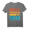 Herren Geschenk zur Rosenhochzeit 2020 – Bester Ehemann seit 2010 T-Shirt, lustiges Partnerlook Outfit & Jahrestagsgeschenk für Ehemann