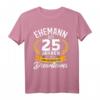Lustiges Silberhochzeit T-Shirt für Ehemann seit 25 Jahren – Perfektes Geschenk für Jubiläum, Braut und Bräutigam