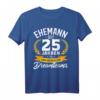 Lustiges Silberhochzeit T-Shirt für Ehemann seit 25 Jahren – Perfektes Geschenk für Jubiläum, Braut und Bräutigam