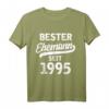 Herren Geschenk zur Silberhochzeit 2020 - Bester Ehemann seit 1995 T-Shirt, Partnerlook Outfit & lustige Jahrestagsgeschenkidee