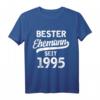 Herren Geschenk zur Silberhochzeit 2020 - Bester Ehemann seit 1995 T-Shirt, Partnerlook Outfit & lustige Jahrestagsgeschenkidee