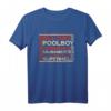 Lustiges Vatertags T-Shirt für Papa - Grillchef, Poolboy, Saunameister & Superheld mit coolem Garten- und BBQ-Motiv
