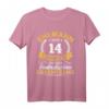 Herren 14. Hochzeitstag Elfenbeinhochzeit T-Shirt – Romantisches Geschenk für Ehemann zum Jubiläum & Feier des 14. Ehejubiläums