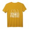 Ey ganz ehrlich? Halt die Fresse! Sarkastisches Damen T-Shirt - Witziges Geschenk für Freunde, Kollegen & Miesmuffel