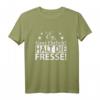 Ey ganz ehrlich? Halt die Fresse! Sarkastisches Damen T-Shirt - Witziges Geschenk für Freunde, Kollegen & Miesmuffel