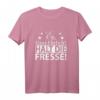 Ey ganz ehrlich? Halt die Fresse! Sarkastisches Damen T-Shirt - Witziges Geschenk für Freunde, Kollegen & Miesmuffel