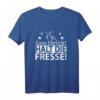 Ey ganz ehrlich? Halt die Fresse! Sarkastisches Damen T-Shirt - Witziges Geschenk für Freunde, Kollegen & Miesmuffel