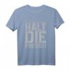 Ey ganz ehrlich? Halt die Fresse! Sarkastisches Damen T-Shirt mit frechem Spruch – Perfektes Geschenk für Freunde, Kollegen und Miesmuffel