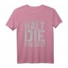 Ey ganz ehrlich? Halt die Fresse! Sarkastisches Damen T-Shirt mit frechem Spruch – Perfektes Geschenk für Freunde, Kollegen und Miesmuffel