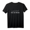 Ey Ganz Ehrlich Halt Die Fresse T-Shirt - Lustiges Statement mit Ironie, perfekt als Geschenk zu Weihnachten oder Geburtstag
