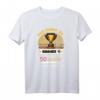 Lustiges Ehrung T-Shirt zum 50. Geburtstag – Trophäe für Champs, Gewinner & Feierlichkeiten für Männer und Frauen