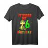 Schlange Reptilien Geburtstag T-Shirt für 6-Jährige - Perfekt für Tierliebhaber, Reptilienfans & unvergessliche Kindergeburtstage