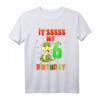 Schlange Reptilien Geburtstag T-Shirt für 6-Jährige - Perfekt für Tierliebhaber, Reptilienfans & unvergessliche Kindergeburtstage