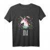 Kinder Einhorn Pferd Name Ida Mädchen Geschenk T-Shirt – Personalisierte Kinderkleidung für Einhorn- und Pony-Liebhaberinnen