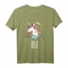 Kinder Einhorn Pferd Name Ida Mädchen Geschenk T-Shirt – Personalisierte Kinderkleidung für Einhorn- und Pony-Liebhaberinnen