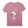Kinder Einhorn Pferd Name Ida Mädchen Geschenk T-Shirt – Personalisierte Kinderkleidung für Einhorn- und Pony-Liebhaberinnen