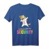 Einhorn Sicherheit Unicorn Security T-Shirt - Buntes, klassisch geschnittenes Fantasy-Design für Kinder und Einhorn-Fans