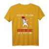 Lustiges Einhorn Weihnachts-T-Shirt mit Spruch 'Sex ist schön aber Weihnachten ist öfter' – Perfektes Geschenk für Humorvolle zu Weihnachten 2021 & 2022