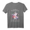 Kinder Schulanfang T-Shirt mit Einhorn und Zuckertüte – Witziges Geschenk für Erstklässler, Geburtstag & Weihnachten für Mädchen
