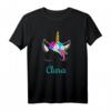 Clara Einhorn Name Geschenk - Magisches T-Shirt für Mädchen und Damen, Perfekt für Geburtstagsfeiern und Einhorn-Partys