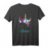 Clara Einhorn Name Geschenk - Magisches T-Shirt für Mädchen und Damen, Perfekt für Geburtstagsfeiern und Einhorn-Partys